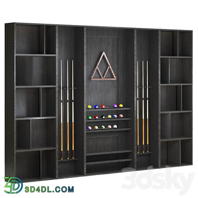 Billiard room set