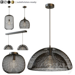 Pendant light Pendant Lights Lucide Mesh 