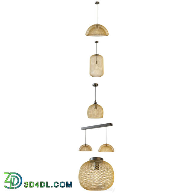 Pendant light Pendant Lights Lucide Mesh