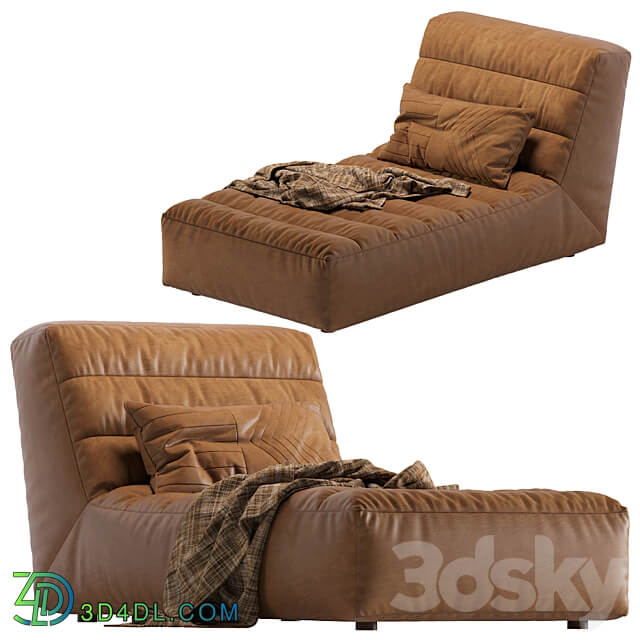 Coco Republic Timothy Oulton Shabby Chaise