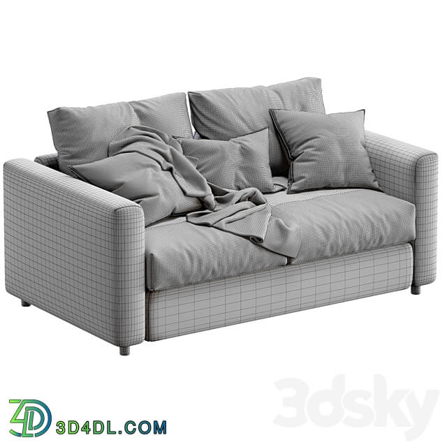 Leather sofa Ikea Vimle