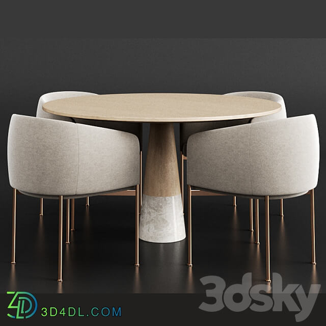 Table Chair Dinning set 2