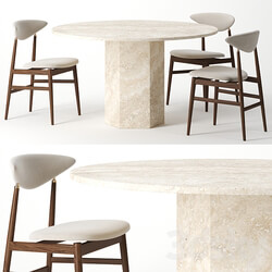 Table Chair Epic dining table by Gubi 