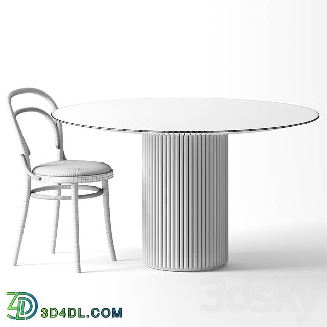 Table Chair PALAIS ROYAL Dining table by Asplund