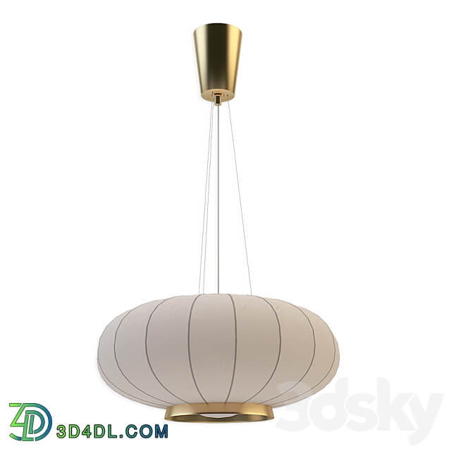 Pendant light Paper Moon Medium Hanging Shade Circa