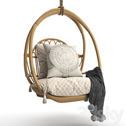 Other soft seating Woven hanging chair 