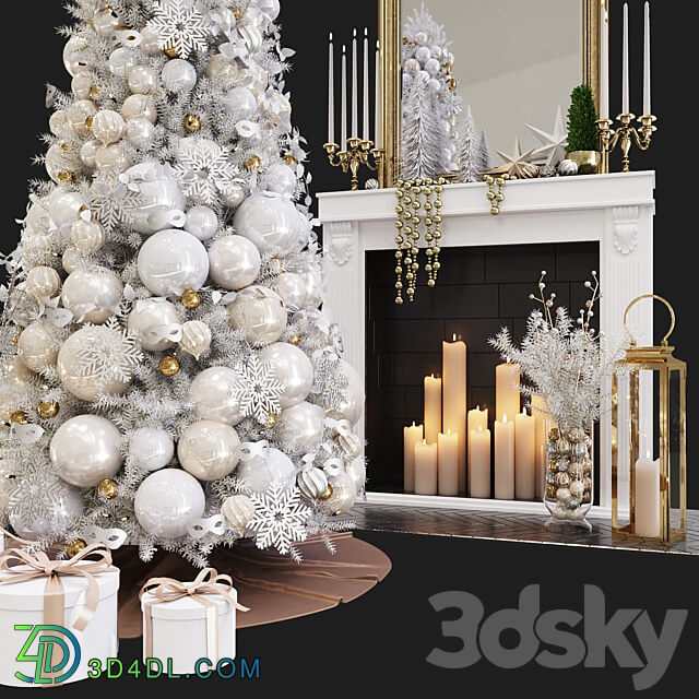 Christmas Decorative set sk 2 Vray 