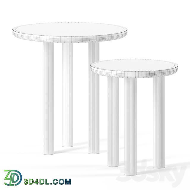 Rosae side tables by COLLECTION PARTICULIERE