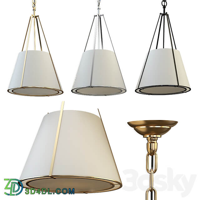 Pendant light Circa Aspen Small Conical Hanging Shade