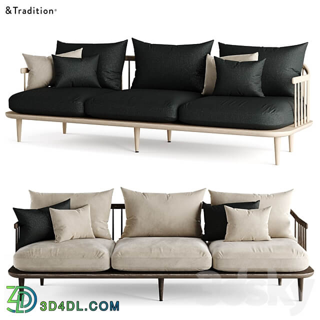  Tradition Fly SC12 Sofa by Space Copenhagen