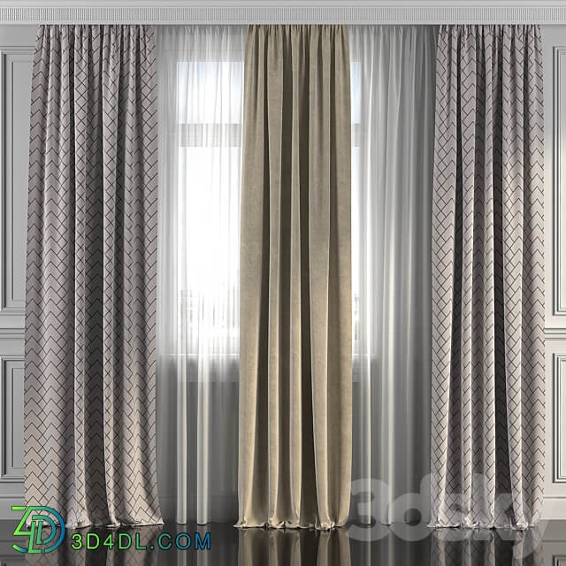 Curtains with window 283