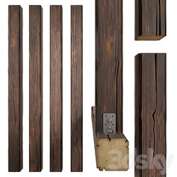 Other decorative objects Wooden beams 2 