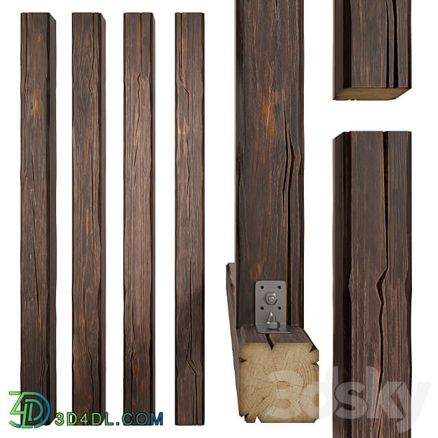 Other decorative objects Wooden beams 2