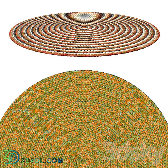 Jute Carpet Set