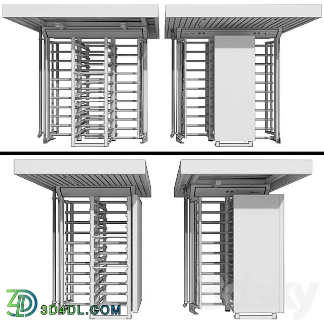 Full Height Turnstiles Part 3 