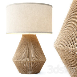 Zara Home The jute base lamp 