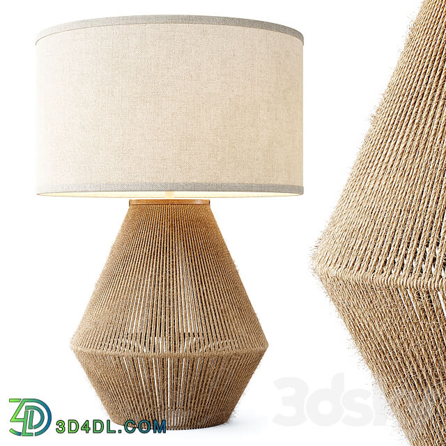 Zara Home The jute base lamp