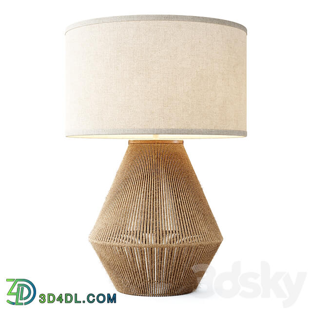 Zara Home The jute base lamp