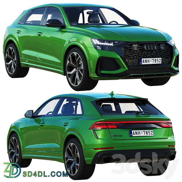 Audi RS Q8 3D Models