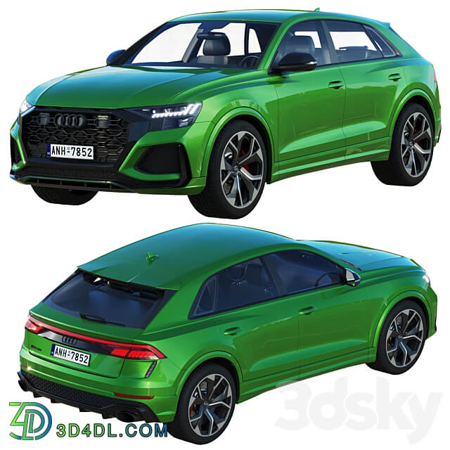 Audi RS Q8 3D Models