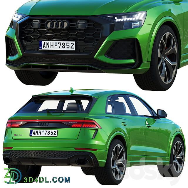 Audi RS Q8 3D Models