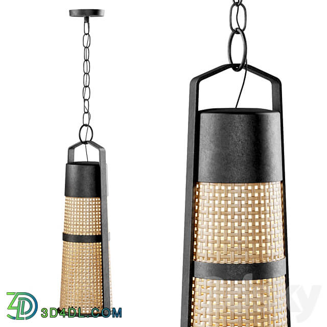 Pendant light Hanging rattan lamp H400 Hanging rattan lamp