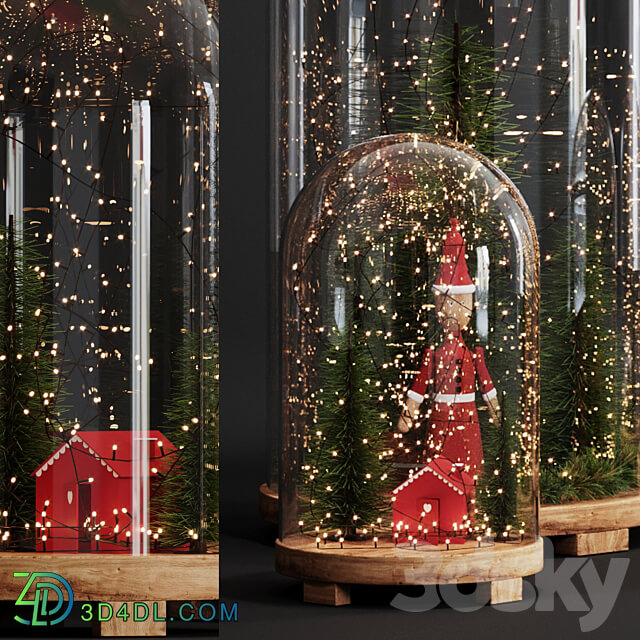 New year s decorative set