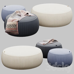 Tonin Casa PLISSÈ Storage pouf 