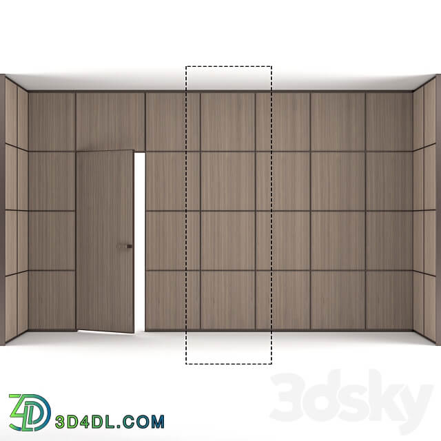 Rimadesio Modulor Panel wall panel 