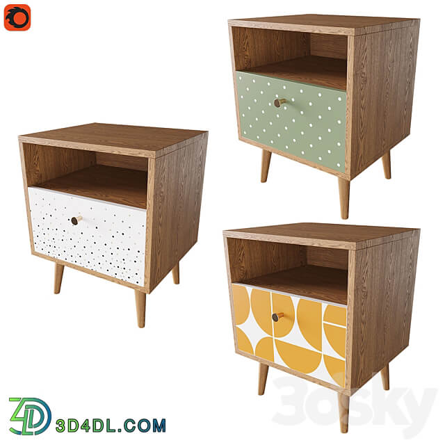 Sideboard Chest of drawer Bedside table Berber