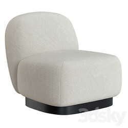 Elsie Cream White Armchair 