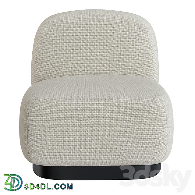 Elsie Cream White Armchair