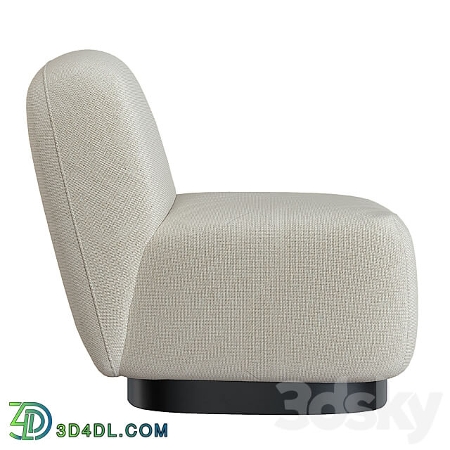 Elsie Cream White Armchair