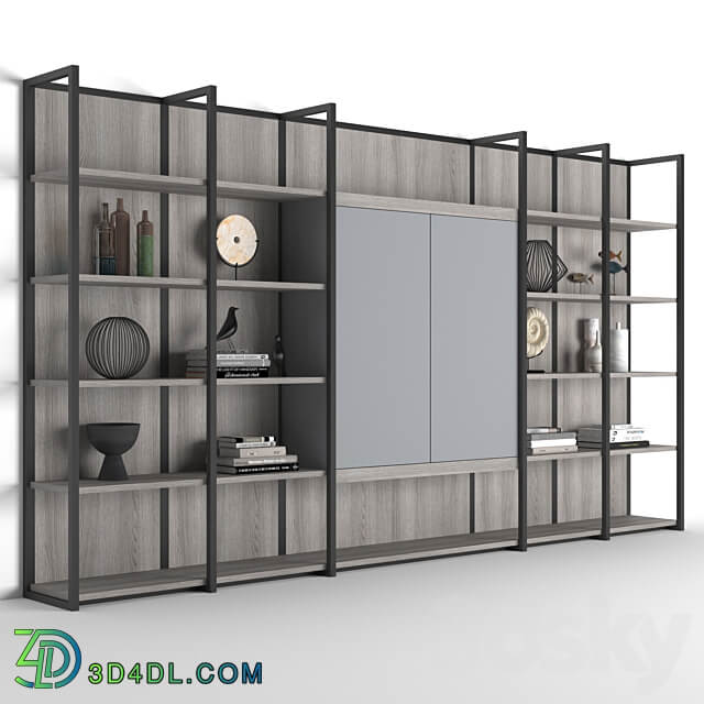 Natevo Continuum bookcase Flou 