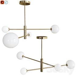 Pendant light Ceiling chandelier Lumion ESTELLE 4418 4C 