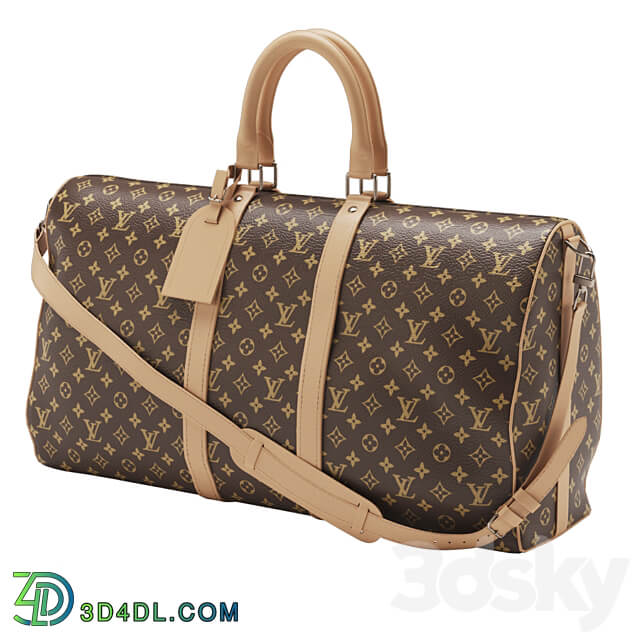 Other decorative objects Louis Vuitton Monogram Keepall Bandouliere 55