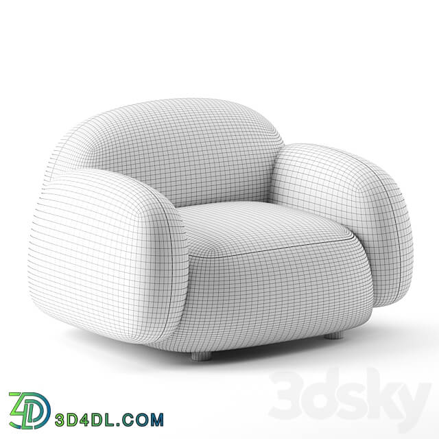 Sundae Lounges armchair by Design by Them