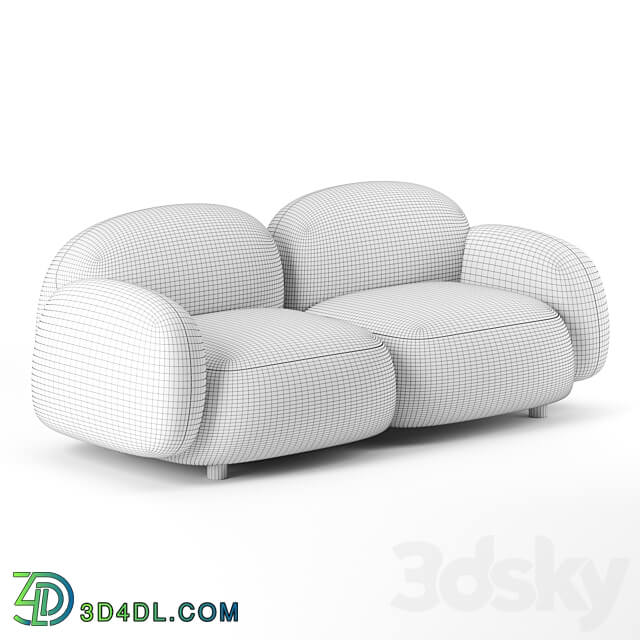 Sundae Lounges sofa by Design by Them