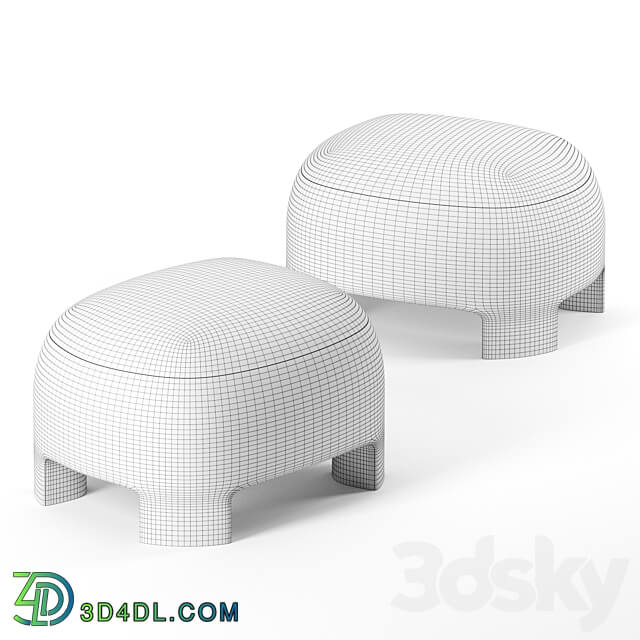 TARU pouf by Ligne Roset