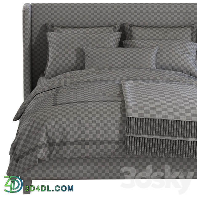 Bed Norbrook Upholstered Low Profile Standard Bed