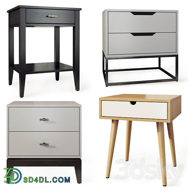 Sideboard Chest of drawer Lulu set. Bundle Ramon Usty Brussel Scandinavia