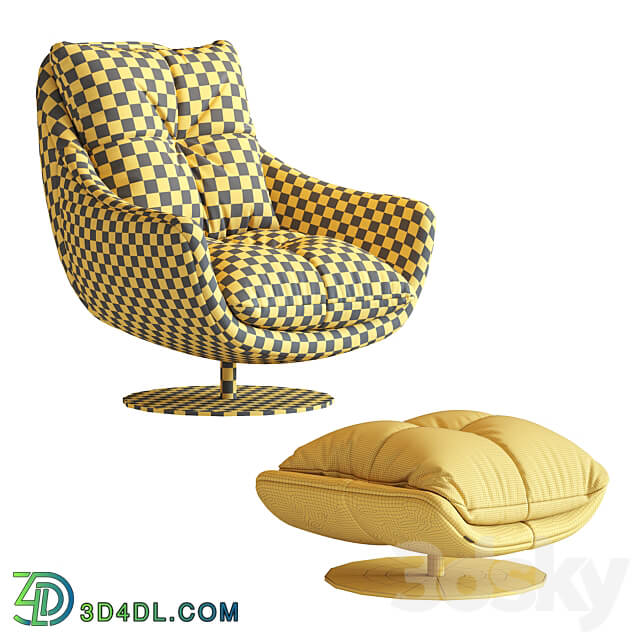 Sophia Swivel armchair