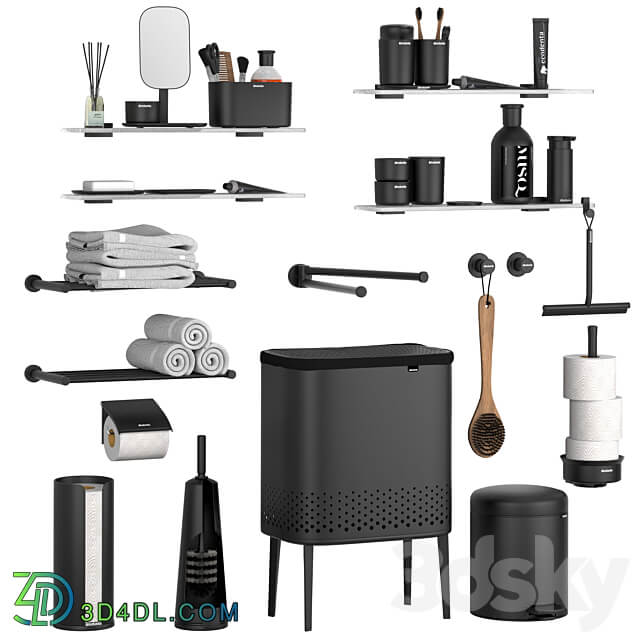 Accessories and decor for bathroom Brabantia Colombo