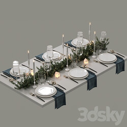 New Year 39 s table setting 