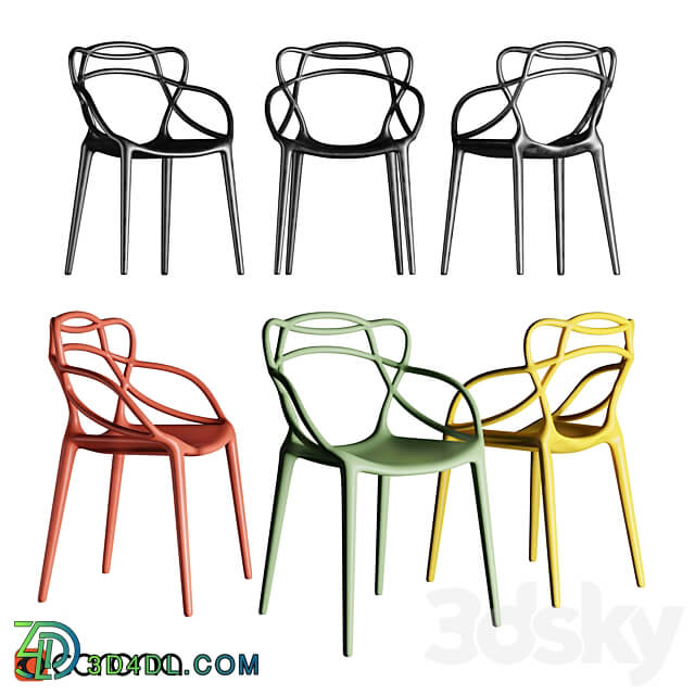 Chair Allegra Masters 3D Models