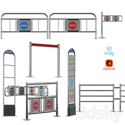 Fence Entrance system fence 