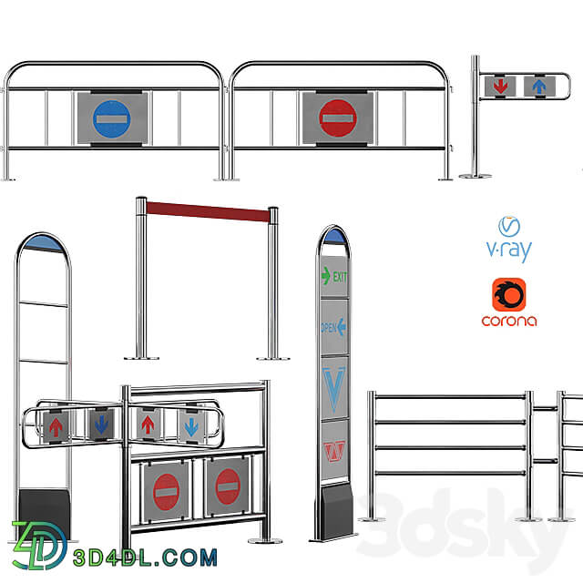 Fence Entrance system fence