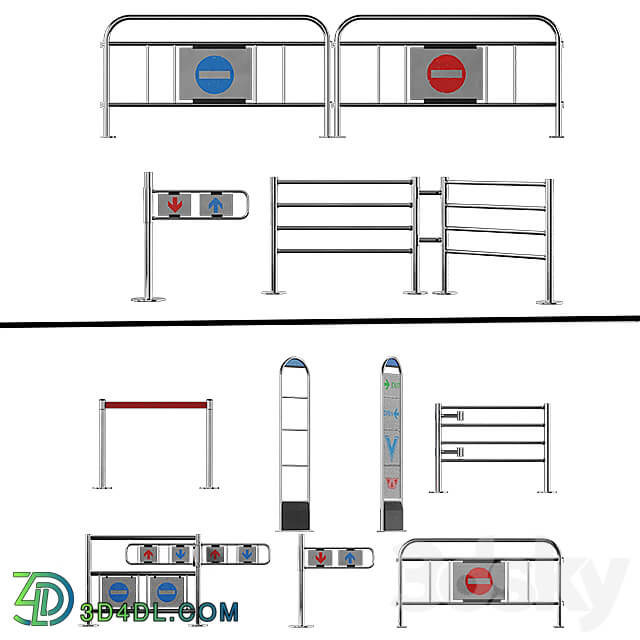 Fence Entrance system fence