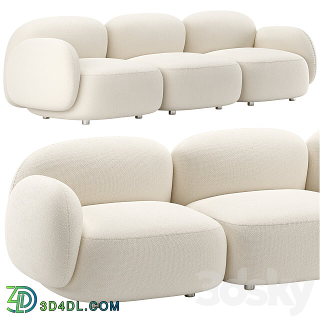 Sundae Sofa 3 Seater by Jason Ju