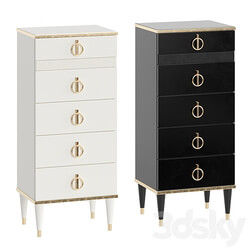 Sideboard Chest of drawer Chest of drawers Rimini Solo narrow with bar 